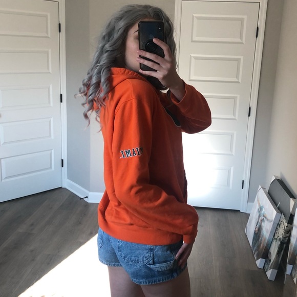 Orange University Of Miami Hoodie XXL - Picture 3 of 9